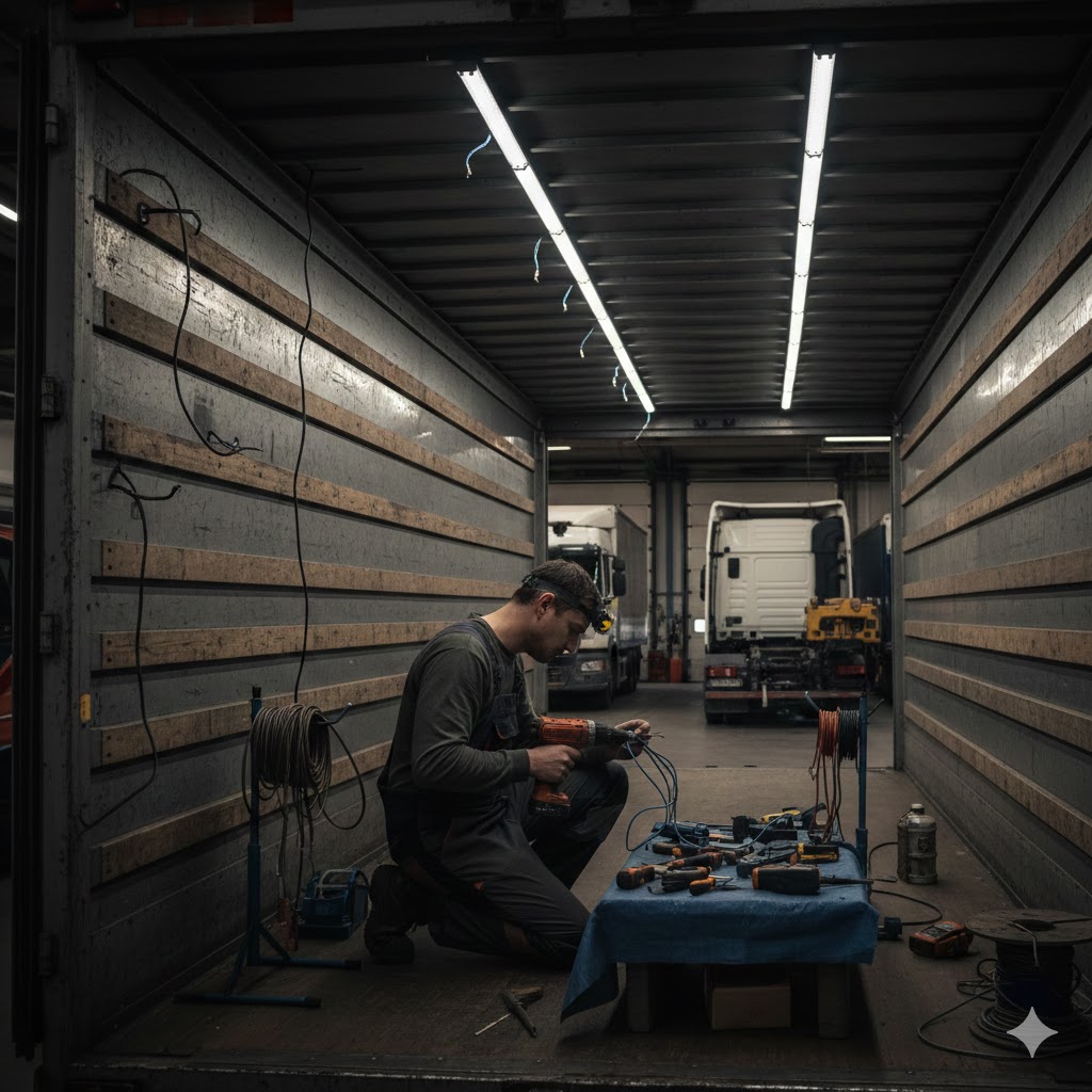 Interior and exterior truck light installation and repair in Lawrenceville GA