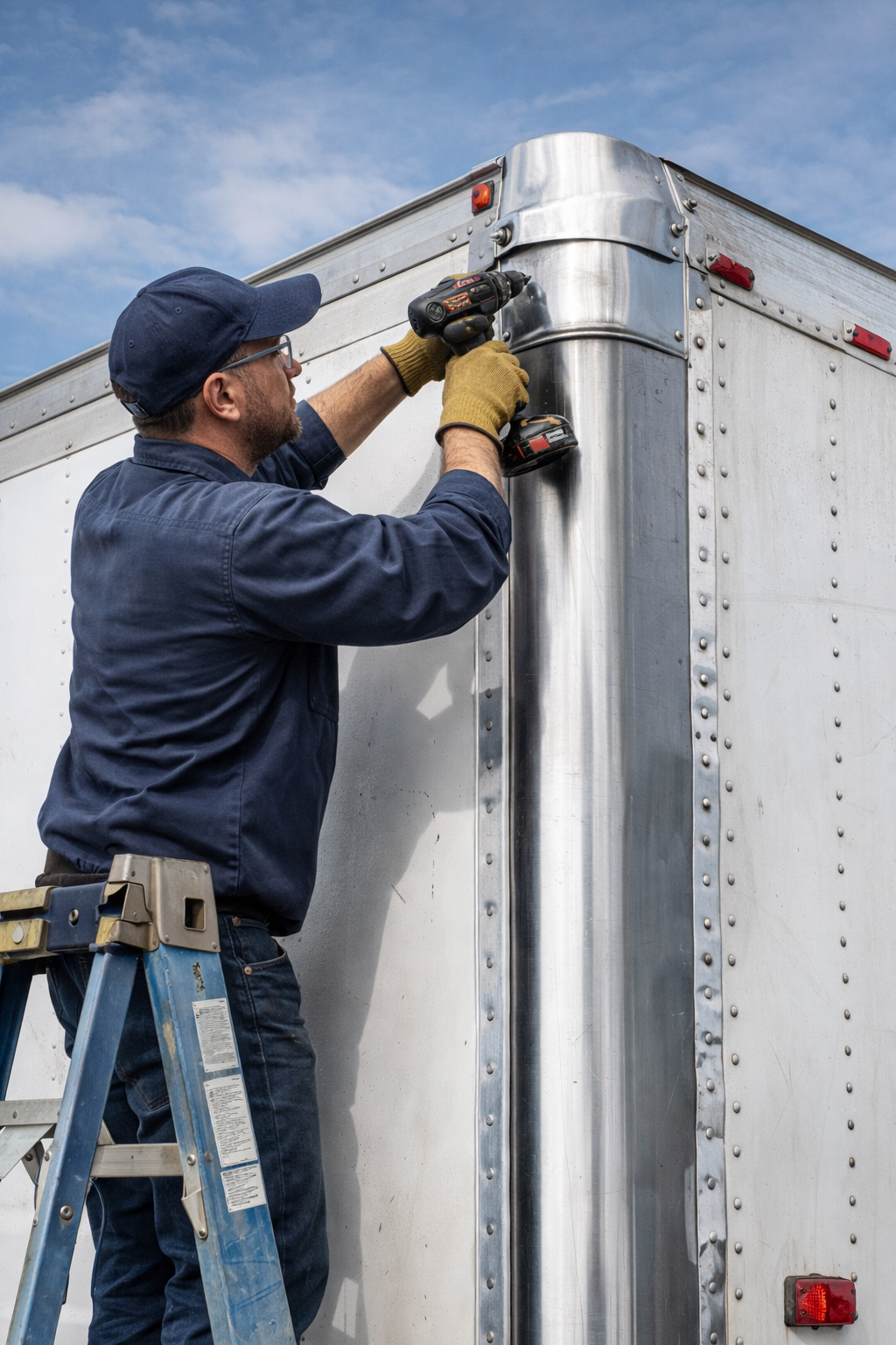 Truck corner cap replacement service in Lawrenceville GA